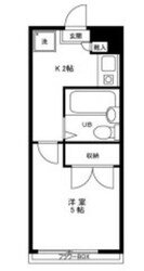 メゾンアライの物件間取画像